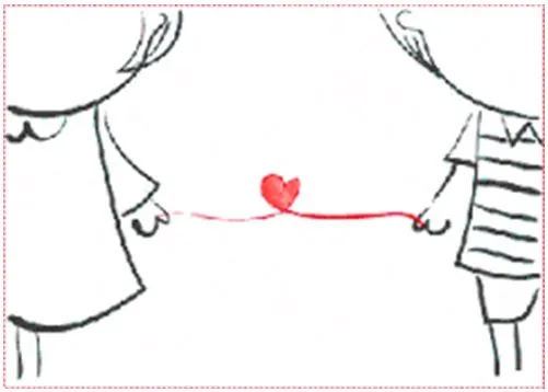 Soulmates, the one and the red string of fate.